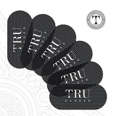 TRU BARBER Hair Grippers securely hold hair without slipping in salons.