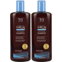 Champú True+Real con fuerza original en botella para cabello limpio y manejable