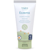 TruKid protector solar mineral SPF 30 para bebés en envase, ideal para playa.
