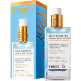 Truly Jelly Booster Pigment bottle pour showing quick absorption and even tone potential