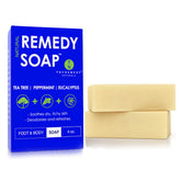 Pack de dos geles de baño Truremedy Naturals con árbol de té, menta y eucalipto.