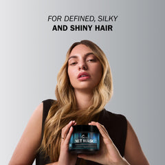 TRUSS Net Deep Conditioning Hair Mask being applied to wet hair for even coverage