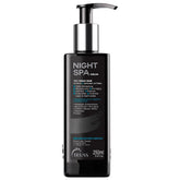 TRUSS Night Spa Overnight Hair Serum bottle promoting deep hydration for dry hair.