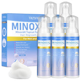 Trzsfr 5% Minoxidil foam bottle shows easy application