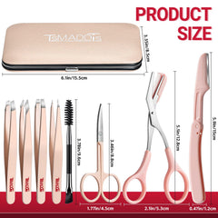 TsMADDTs eyebrow trimmer for safe, neat brows and gentle hair removal.