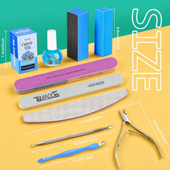 TsMADDTs buffer blocks shape and smooth nails