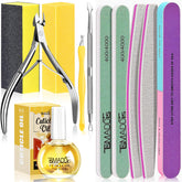 TsMADDTs Nail Buffers and Files Set for precise at-home manicure
