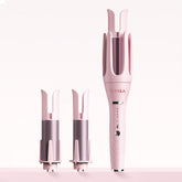 TSUYAGLA 3-in-1 curling iron with a 1-inch barrel for tight curls and quick styling.