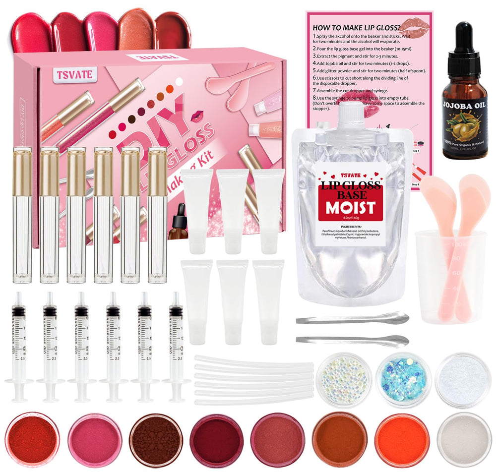 TSVATE lip gloss base clear for smooth color customization