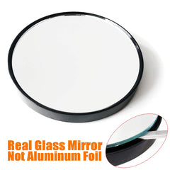 TTSAM compact 3.46 inch round mirror is ideal for travel.