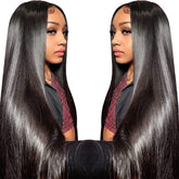 TTSMINS straight lace front wig with 13x6 hd lace for natural hairline