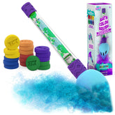 Tub Works Bath Color Brush con tabletas de color para un baño divertido y seguro.