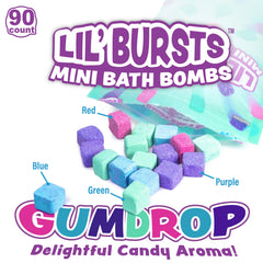 Tub Works Lil' Bursts bomba mini verde para tintar el agua.
