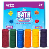 Tub Works Color Pops amarillo en la bañera, agua luminosa para juego sensorial