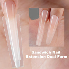 Tucepu Extensión de uñas rápida con estas formas para profesionales.