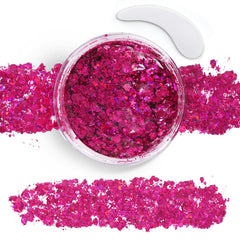 tuhpibk gel brillo pelo rosa: brillo intenso para peinados.