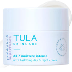 TULA 24-7 Moisture cream bottle for day-to-night hydration across skin types