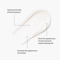 TULA Beauty Sleep texture close-up of creamy night cream.