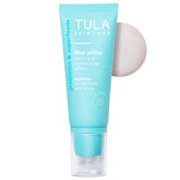 TULA Face Filter Blurring Primer Sunrise bottle provides radiant glow and smoother skin.