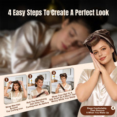 TULOBI gel-coated hook provides comfortable grip for sleeping curls.