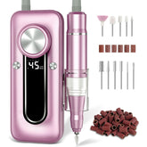 TUOBEO Nail Drill 45000 RPM high speed for fast gel or acrylic removal.