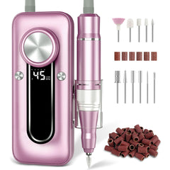 TUOBEO Nail Drill 45000 RPM high speed for fast gel or acrylic removal.