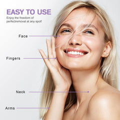 Tuokiy replacement heads two spares for extended, precise hair removal