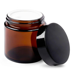 TUZAZO jar with black lid and foam liner offers leakproof storage