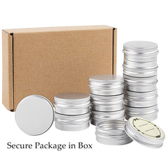 TUZAZO compact tins perfect for lip balms and samples.