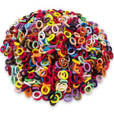TVINLIK 30 colors bundle of baby hair ties for versatile styling.
