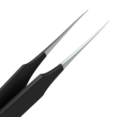 Tweezees surgical-grade stainless steel tweezers for durable use.