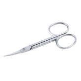 Tweezerman Cuticle Scissors with sharp blades for precise cuticle trimming at home.
