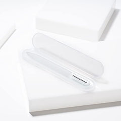 Tweezerman Glass Nail File is easy to clean after filing.