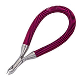 Tweezerman Grip & Snip loop handle for precise cuticle trimming.