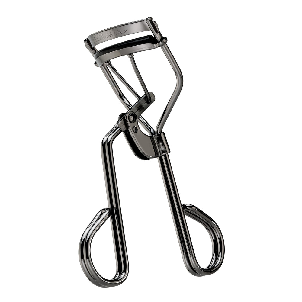 Tweezerman Pro Master Black Eyelash Curler designed for almond-shaped eyes for even curling