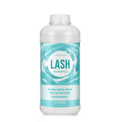 TWILASH BY DLY 600ml lash shampoo bulk bottle for salon and home use.