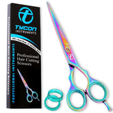 Tycon Instruments hair cutting scissors full-length view for professional salon use