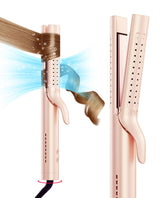 TYMO Airflow 2.0 curling-iron close-up showing versatile styling options