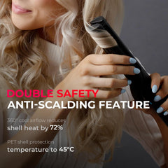 TYMO Airflow 2-in-1 straightener curler for versatile styling