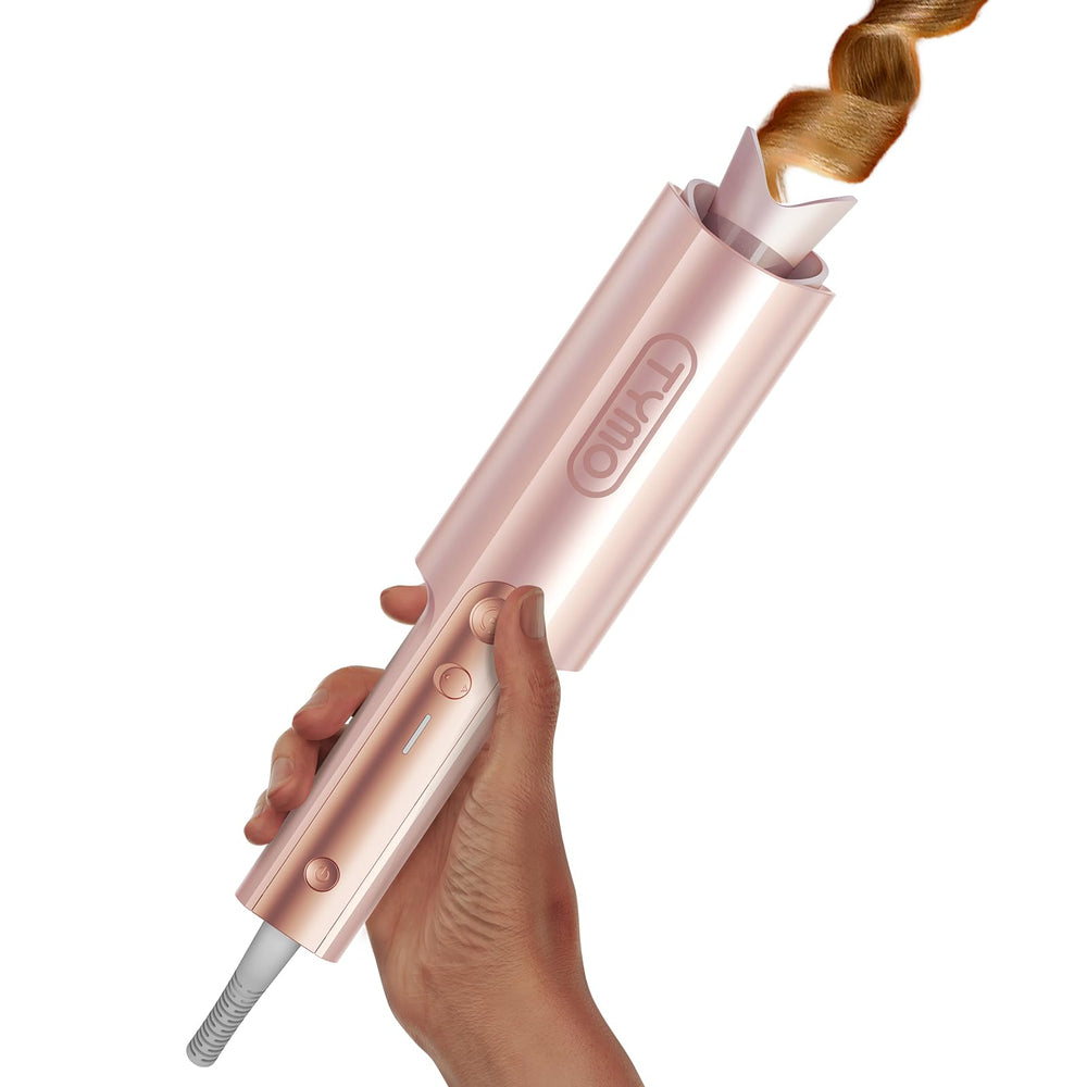 TYMO CurlPro Plus automatic curling iron enables effortless curls.