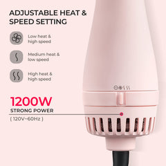 TYMO patent bristle design lifts roots and detangles for volume