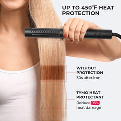 TYMO leave-in conditioner spray provides daily hair care and moisture.