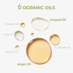 Mezcla de 6 aceites naturales de TYMO para hidratación profunda