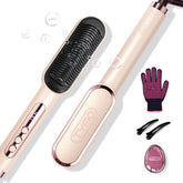 TYMO Ring Plus close-up showing the ionic brush for smooth, frizz-free styling.