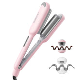 TYMO ROVY beach waves wand delivers effortless mermaid curls.
