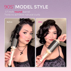 TYMO STYLUX frizz-control glow closeup highlights shine after use