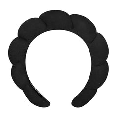 TYSSELY spa headband soft and absorbent keeps hair dry while washing.