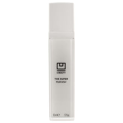 U Beauty The SUPER Hydrator cream jar close-up showing mega-dose hydration benefits