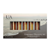 Ua Body Variety Pack bottles arranged for a clean, island-inspired skincare and scent routine, daily refresh.