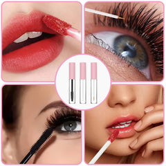 uadbau tubo delineador 10ml transparente: ideal para rellenar y controlar la cantidad.